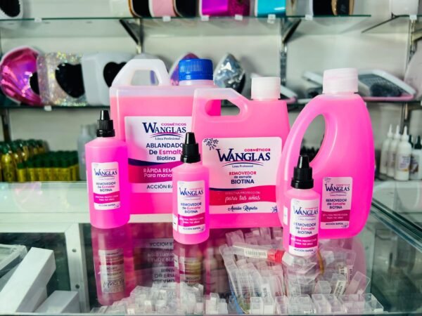 Removedor de Esmalte con Biotina Wanglas