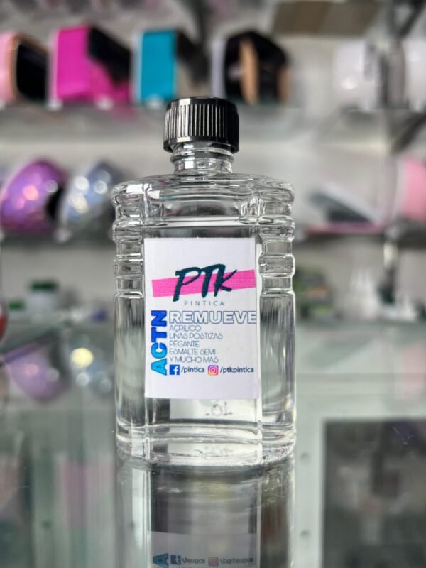 A00070 - Removedor Semipermanente PTK Removedor Semipermanente PTK 60 ml – Retiro Profesional de Gel y Acrílico