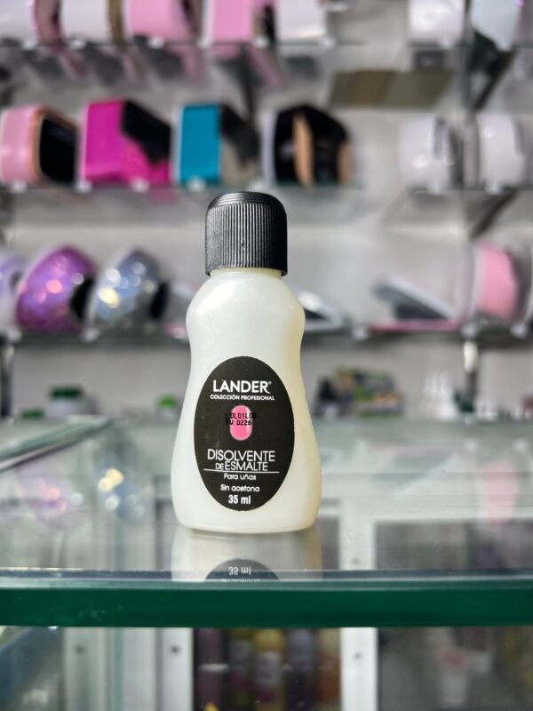 A00086 - Disolvente de Esmalte Marca LANDER Disolvente de Esmalte LANDER sin Acetona 35 ml