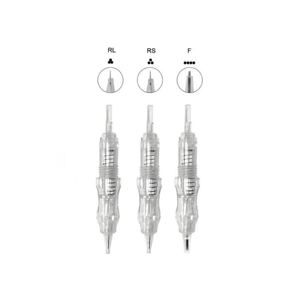 Agujas para Dermógrafo Marca BMX – RL, RS y Flat