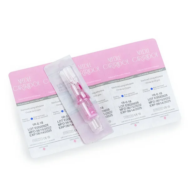 Aguja rotativa Thunderlord rosada x UND