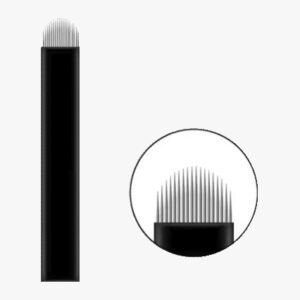 Aguja Lengua de Gato No. 18 para Micropigmentación Profesional