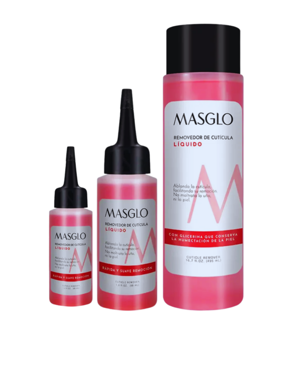 Removedor de Cutícula Masglo Líquido con Glicerina