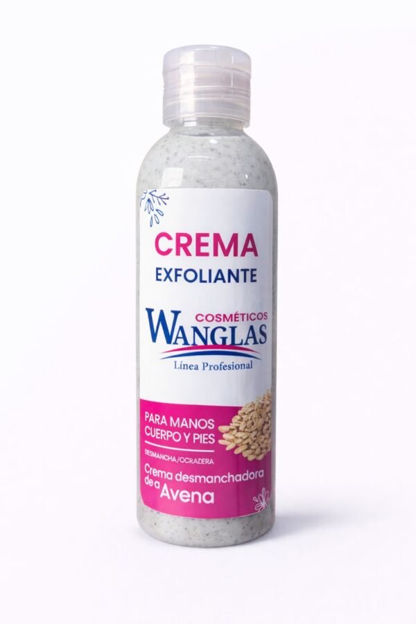 Crema Exfoliante Desmanchadora de Avena – Wanglas