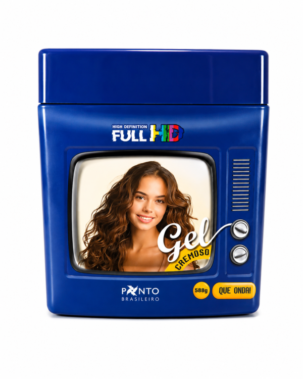 Gel Cremoso Qué Onda! 2 en 1 Alta Definición para Cabello Crespo y Ondulado