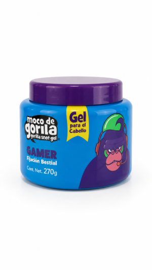 Gel Para El Cabello Moco De Gorila Gamer Fijación Bestial 270g