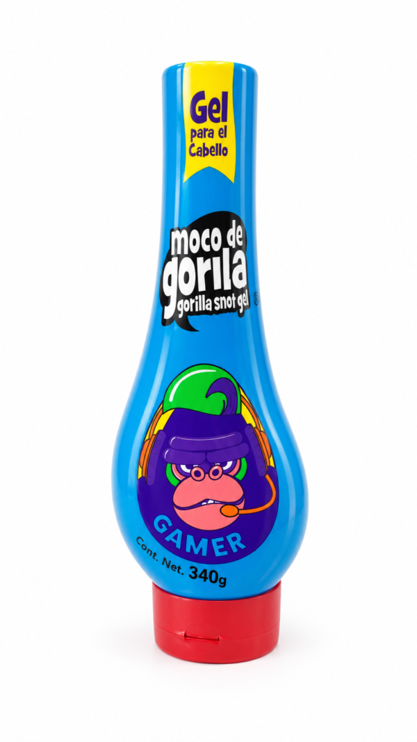 Gel Para El Cabello Moco De Gorila Gamer Fijación Extrema 340g