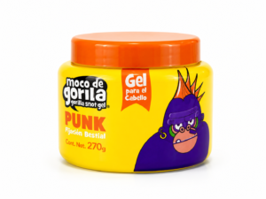 Gel Para El Cabello Moco De Gorila Punk Fijación Bestial 270g