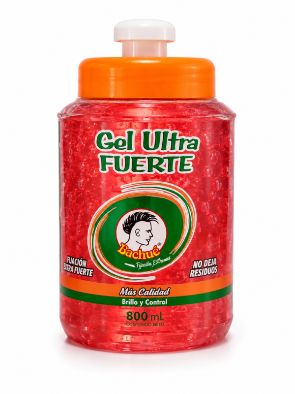 Gel Ultra Fuerte Bachué Fijación Extrema Brillo y Control