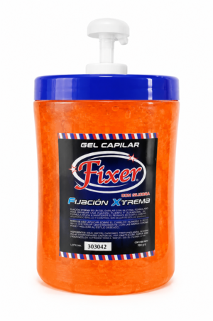 Gel Capilar Fixer Fijación Xtrema Con Silicona