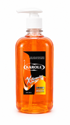 Gel Capilar Karoll Xtreme Extra Fuerte Sin Alcohol