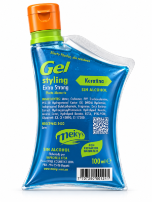 Meicy’s Gel Styling Extra Strong Keratina Sin Alcohol 100ml