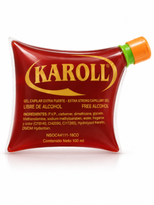 Karoll Gel Capilar Extra Fuerte Libre de Alcohol 100ml