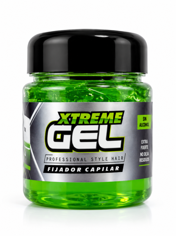 Xtreme Gel Fijador Capilar Extra Fuerte Sin Alcohol