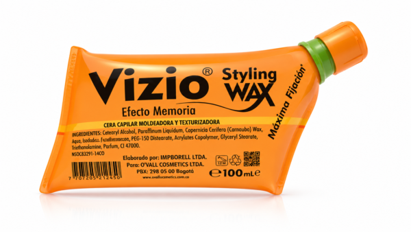 Vizio Styling Wax Efecto Memoria Cera Capilar Moldeadora y Texturizadora 100ml