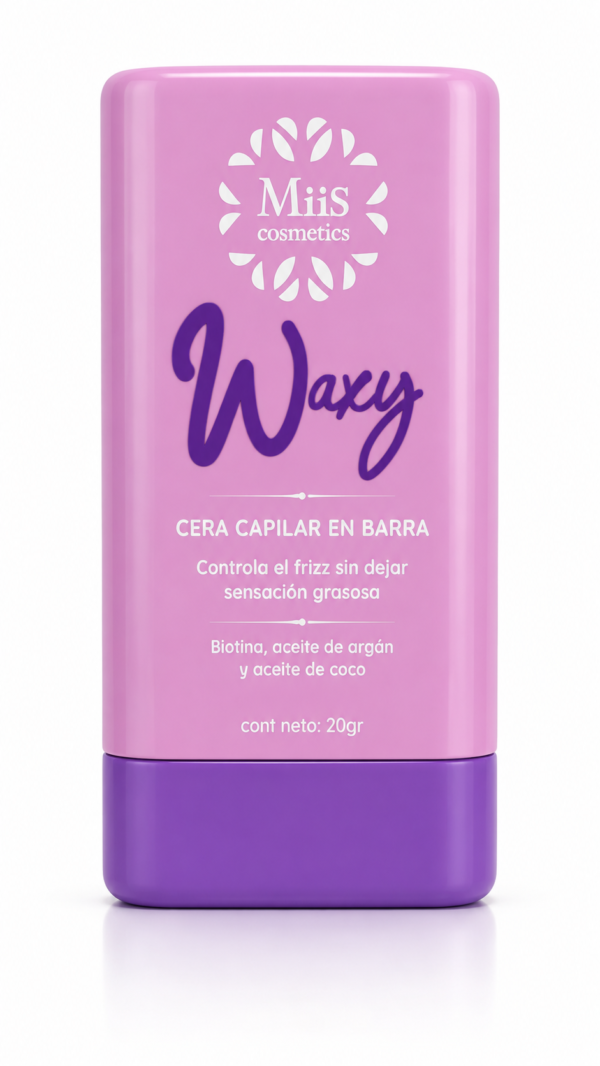 Miis Cosmetics Waxy Cera Capilar en Barra Anti Frizz con Biotina 20g