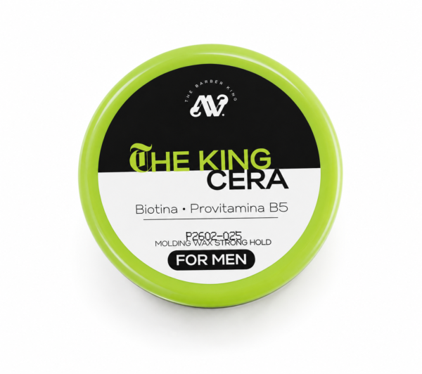 The King Cera Moldeadora Strong Hold For Men con Biotina y Provitamina B5