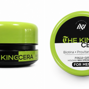 The King Cera Moldeadora Strong Hold For Men con Biotina y Provitamina B5