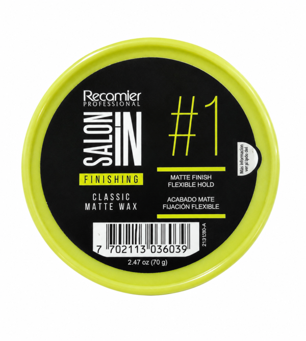 Recamier Professional Salon In #1 Classic Matte Wax Flexible Hold 70g