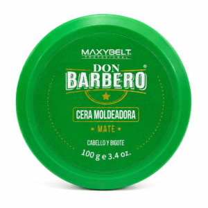 Maxybelt Don Barbero Cera Moldeadora Mate para Cabello y Bigote 100g