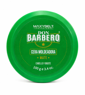 Maxybelt Don Barbero Cera Moldeadora Mate para Cabello y Bigote 100g