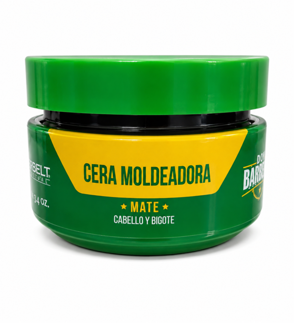 Maxybelt Don Barbero Cera Moldeadora Mate para Cabello y Bigote 100g