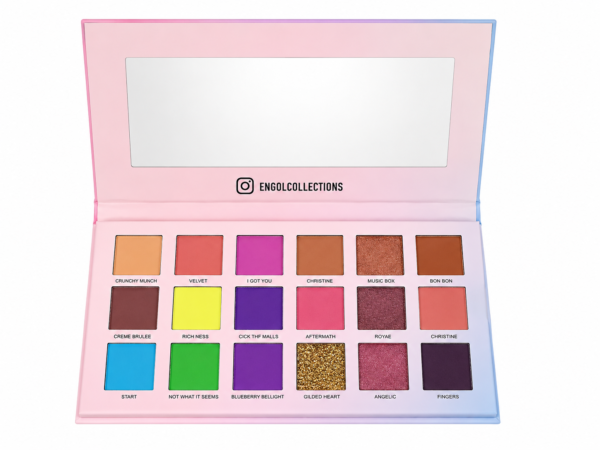 Paleta de Sombras Girls Can Do Anything x Engol Collections 18 Tonos