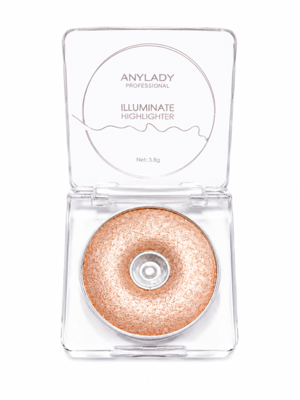 Iluminador Facial AnyLady Illuminate Highlighter | Acabado Glow Profesional
