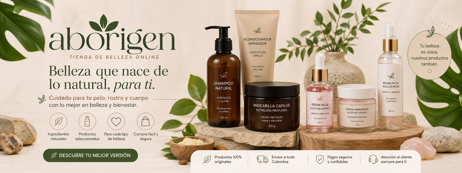 Aborigen tienda de belleza y salud en Florencia