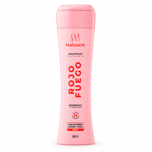Shampoo Matizante Naissant Rojo Fuego 300 ml | Intensifica el Rojo