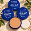 Polvo Facial Filtro Solar Raquel con Menta y Vitamina E 17 g