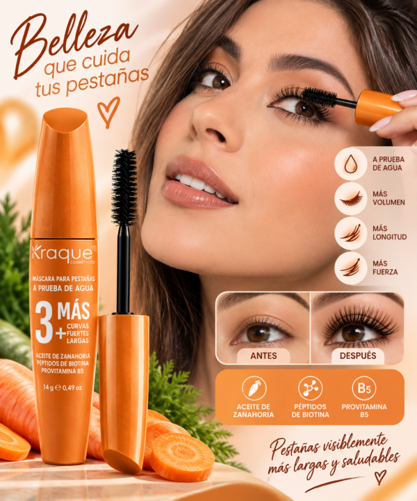 Pestañina 3 Más Raquel | Curvas Fuertes y Largas 14 g