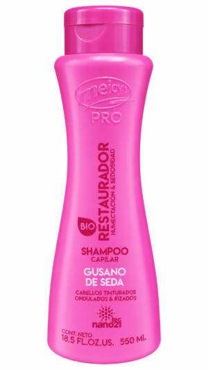 Champú Restaurador Meicy’s Pro Gusano de Seda 550 ml | Hidratación y Sedosidad