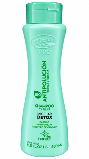 Champú Micelar Detox Meicy’s Pro Antipolución 550 ml | Purifica e Hidrata